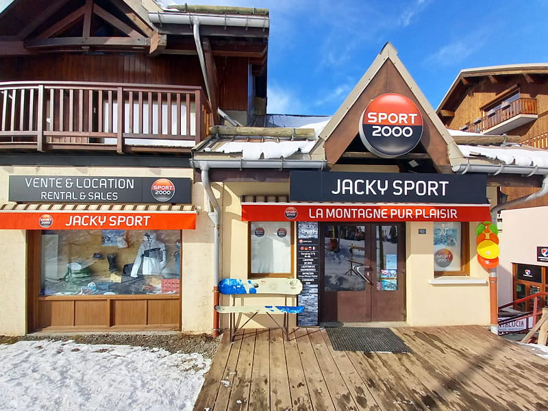 Verleihshop Jacky Sport in Chalet Camille B, Valmeinier 1800