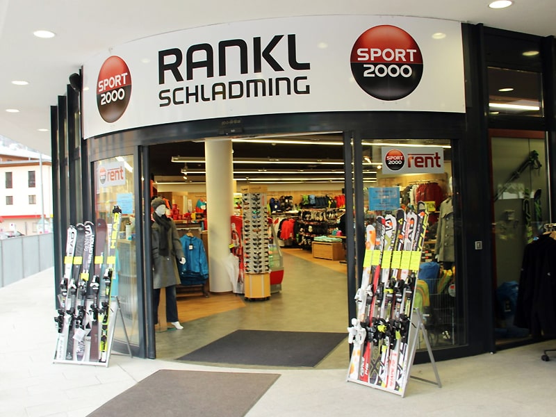 Verleihshop SPORT 2000 Rankl in Coburgstraße 53 [Planai Talstation], Schladming