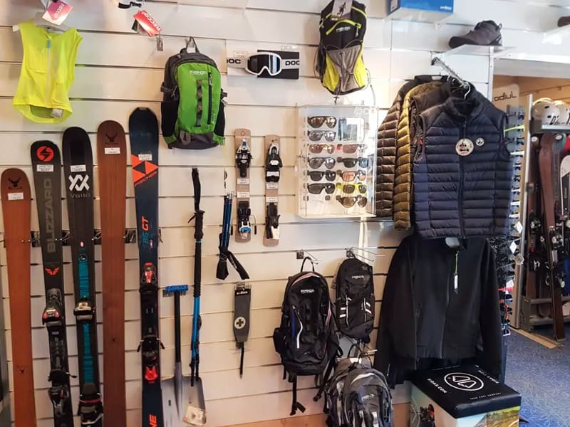 Verleihshop Ekosport-Rent L'Eterlou Sport in Cr Georges Rohner, Vars