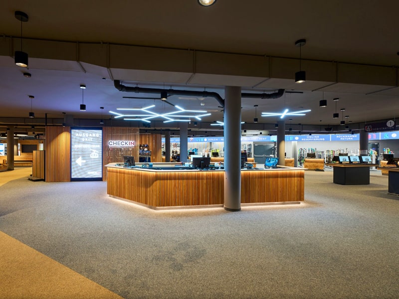 Verleihshop Check In Patscheider Sport in Dorfbahnstraße 75 - Komperdellbahn Talstation, Serfaus