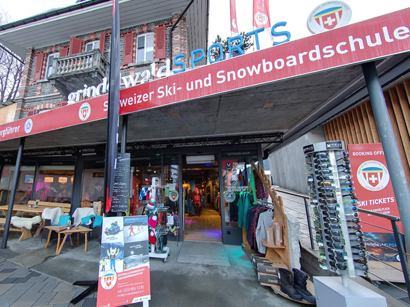 Verleihshop Outdoor in Dorfstrasse 103, Grindelwald