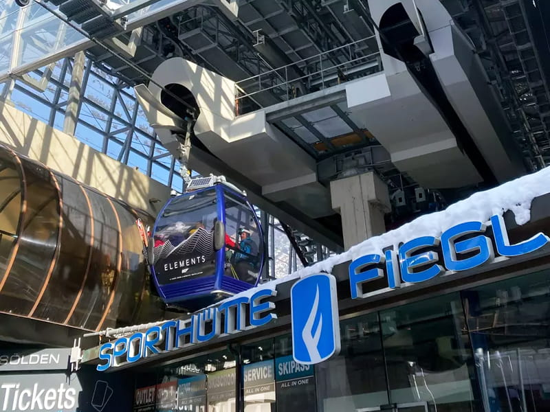 Verleihshop Sporthütte Sölden in Dorfstrasse 115 - Gaislachkoglbahn, Sölden