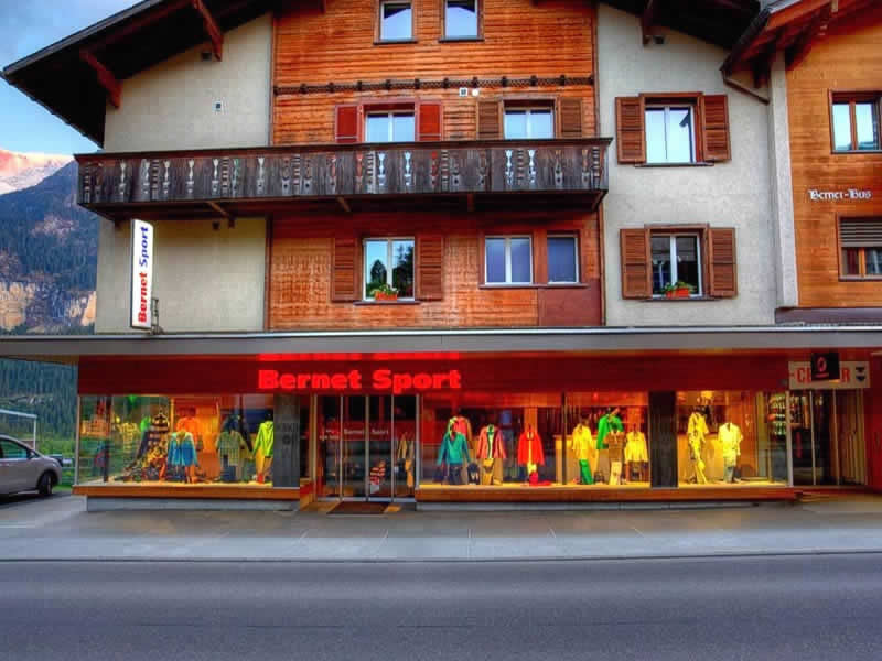 Verleihshop Bernet Sport in Dorfstrasse 128, Grindelwald