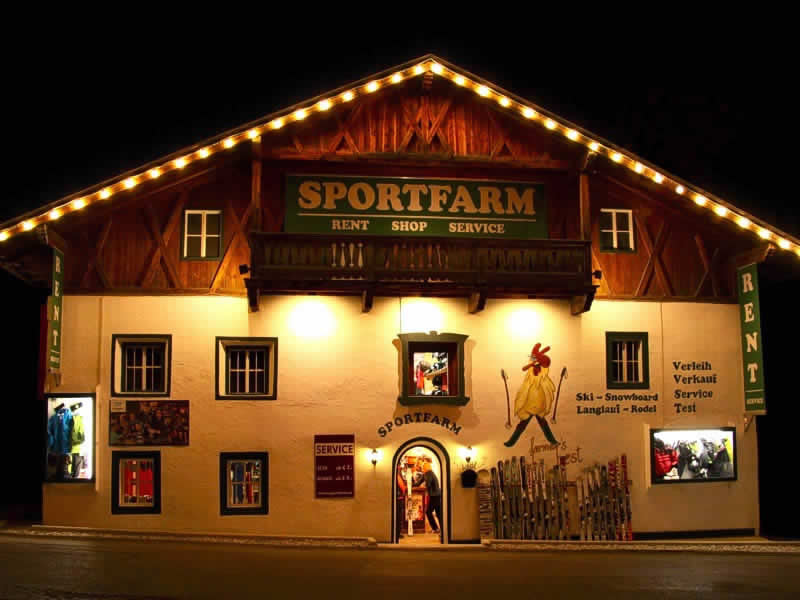 Verleihshop Sportfarm in Franz-Senn-Strasse 87 [Ortsteil Milders], Neustift im Stubaital