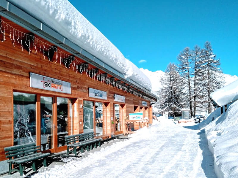 Verleihshop Action Ski Rent in Frazione Sansicario Res. 23, Cesana Torinese - San Sicario