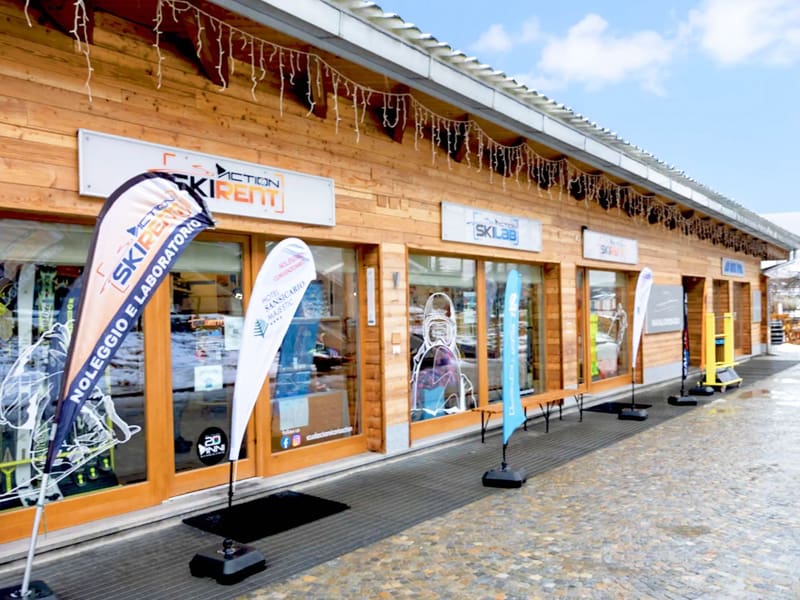 Verleihshop Action Ski Rent in Frazione Sansicario Res. 23, Cesana Torinese - San Sicario