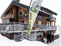 Verleihshop Only Ski & Snowboard in La Thuile, Funivia La Suches (stazione a monte) Verleihshop Only Ski & Snowboard in La Thuile, Funivia La Suches (stazione a monte)