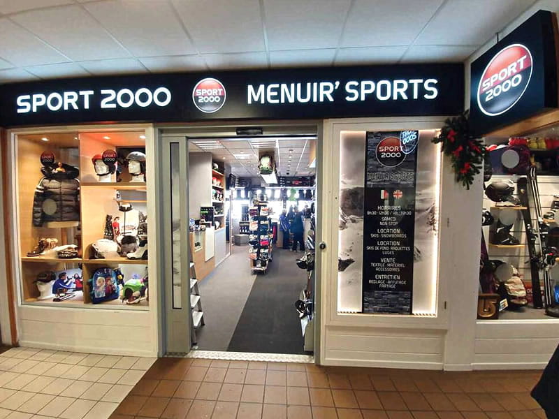 Verleihshop Menuir' Sports in Galerie Commerciale de l’Adret La Croisette, Les Menuires