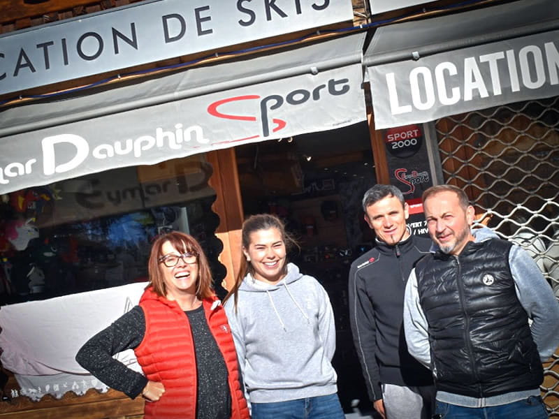 Verleihshop Eymar Dauphin Sports in Galerie Commerciale (face aux pistes), Saint Leger les Mélèzes