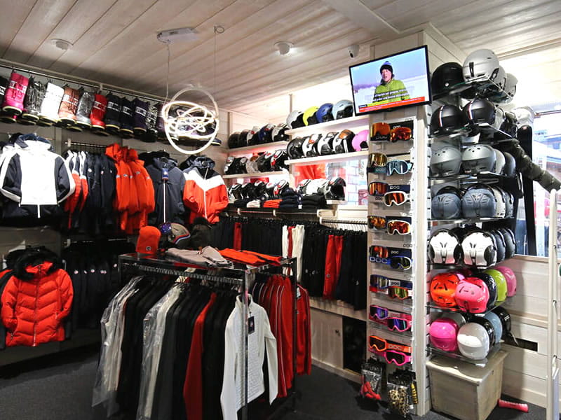 Verleihshop Alp Sports in Galerie Commerciale Plateau de Morel, Meribel