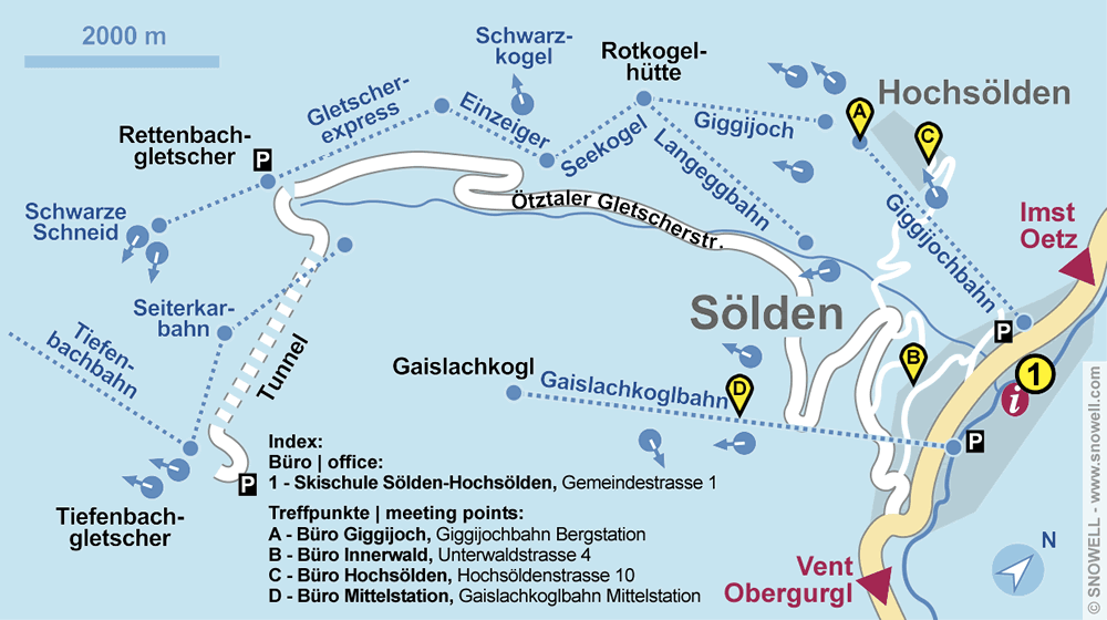 Skischule Sölden Hochsölden in Sölden, Gemeindestrasse 1