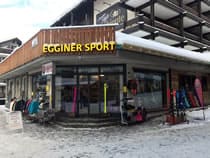 Verleihshop Egginer Sport in Saas-Fee, Gletscherstrasse 3