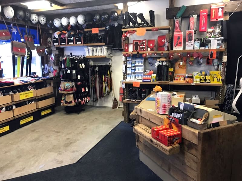 Verleihshop Egginer Sport in Gletscherstrasse 3, Saas-Fee