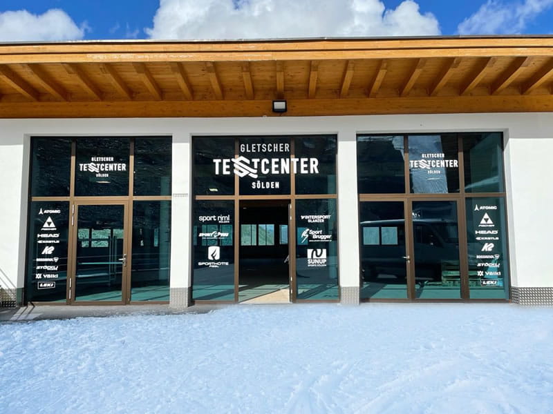 Verleihshop Gletscher Testcenter Sölden in Gletscherstrasse 34, Sölden