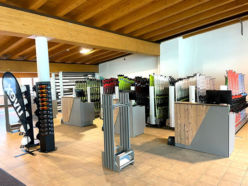 Verleihshop Gletscher Testcenter Sölden in Gletscherstrasse 34, Sölden