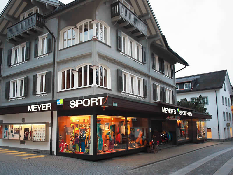 Verleihshop Meyer's Sporthaus in Gotthardstrasse 62, Andermatt