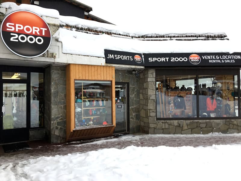 Verleihshop JM Sports in Grande place - BP 31, Les Deux Alpes 1800