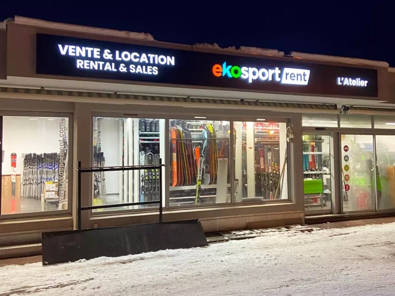 Verleihshop Ekosport-Rent L'Atelier in Grande Place Clos des Fonds, Les Deux Alpes