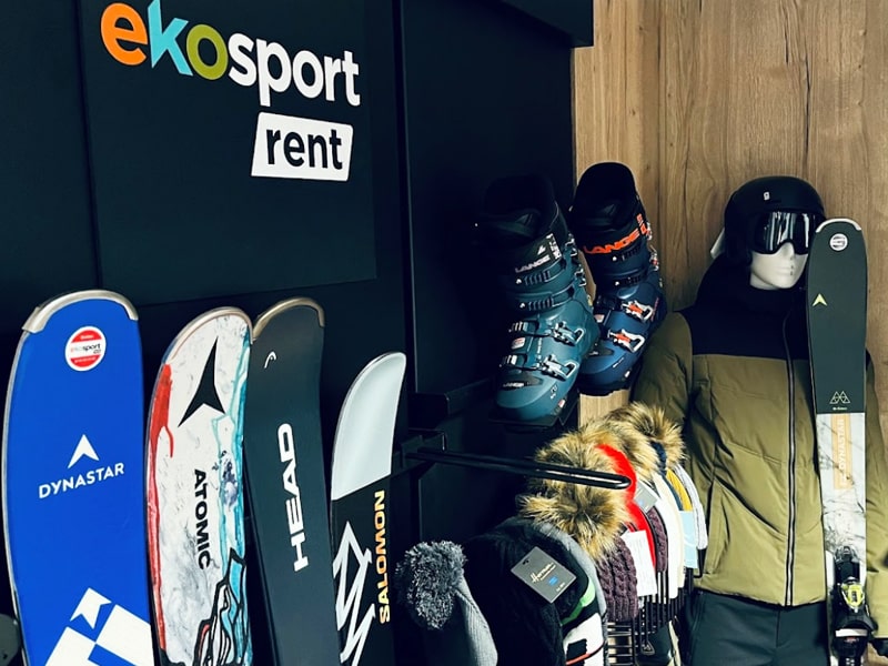 Verleihshop Ekosport-Rent L'Atelier in Grande Place Clos des Fonds, Les Deux Alpes