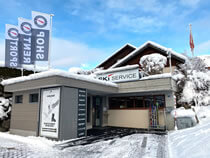 Verleihshop Skiservice Center in Unterwasser, Hauptstrasse 15 (Ortsgrenze Wildhaus) Verleihshop Skiservice Center in Unterwasser, Hauptstrasse 15 (Ortsgrenze Wildhaus)