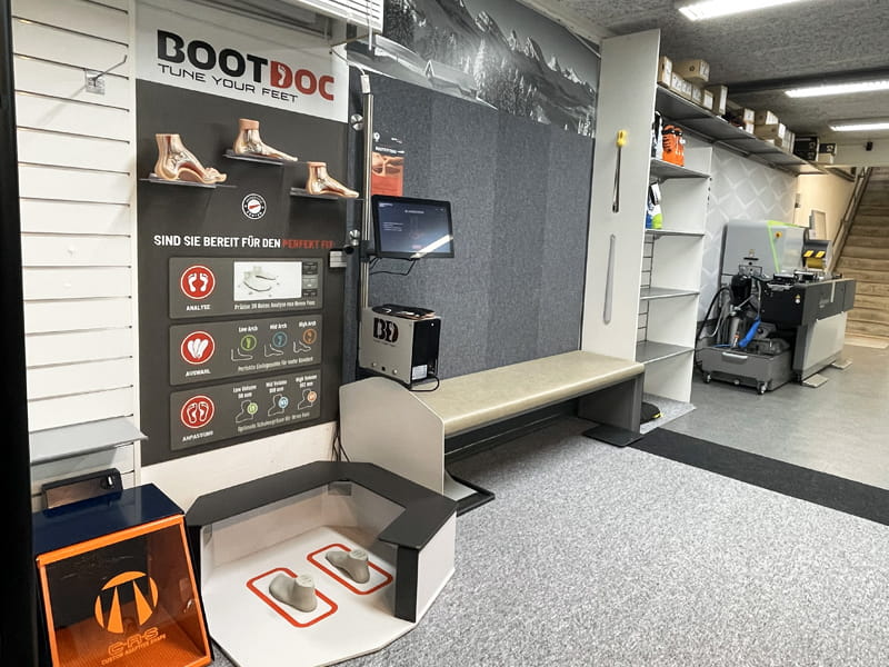 Verleihshop Skiservice Center in Hauptstrasse 15 (Ortsgrenze Wildhaus), Unterwasser