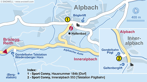 Lageplan Alpbach