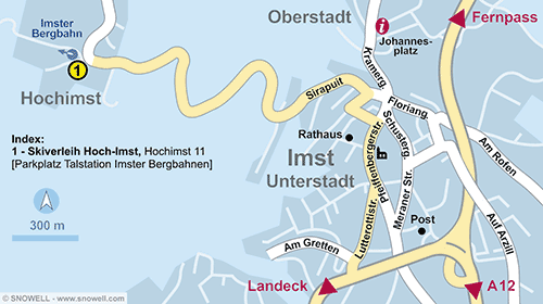 Lageplan Imst