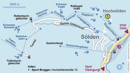 Lageplan Hochsölden