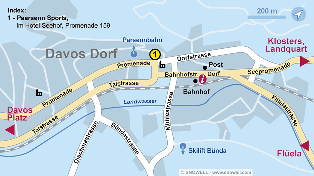Skiverleih Davos-Dorf | SNOWELL