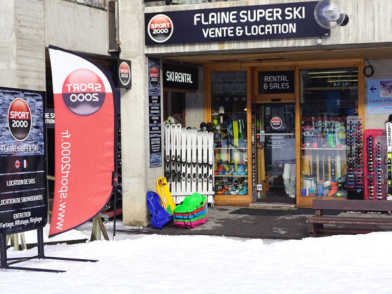 Verleihshop Flaine Super Ski in Immeuble Aldébaran, Flaine