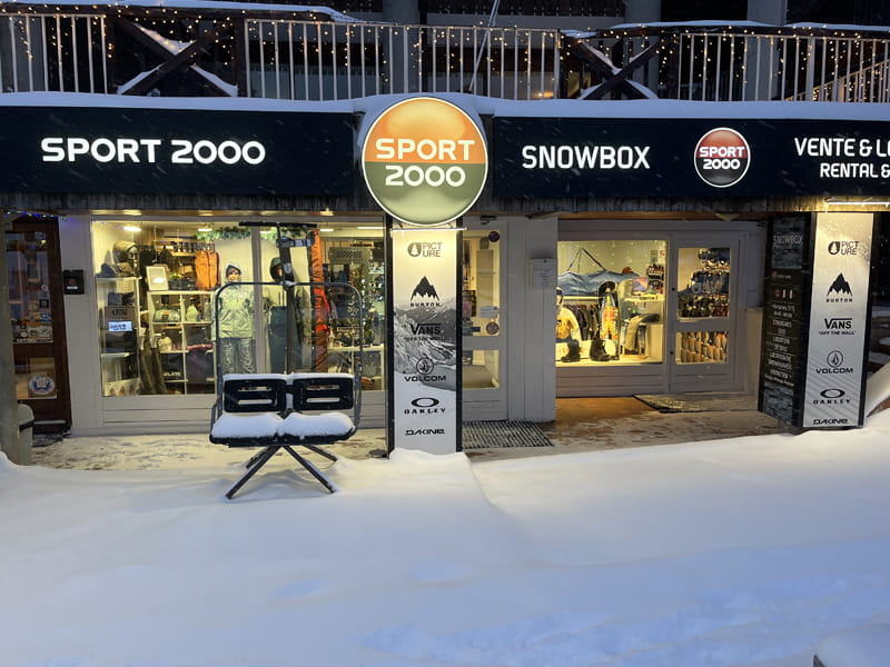 Verleihshop Snowbox in Immeuble du Golf, 22 Route d'Italie, Montgenèvre