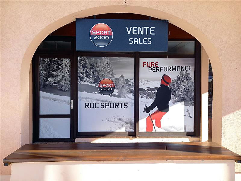Verleihshop Roc Sports in Immeuble l'Argousier - Les Fontanettes, Les Menuires