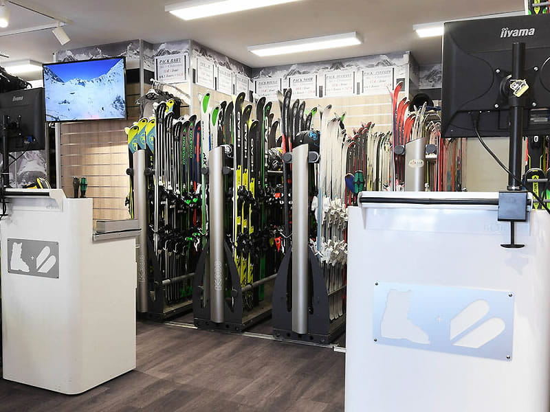 Verleihshop Ski Plus in Immeuble la Résidence, Courchevel 1650