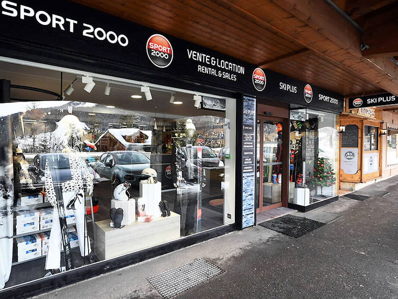 Verleihshop Ski Plus in Immeuble la Résidence, Courchevel 1650