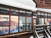Verleihshop Ekosport-Rent Ski La Tania in La Tania, Immeuble le Grand Bois