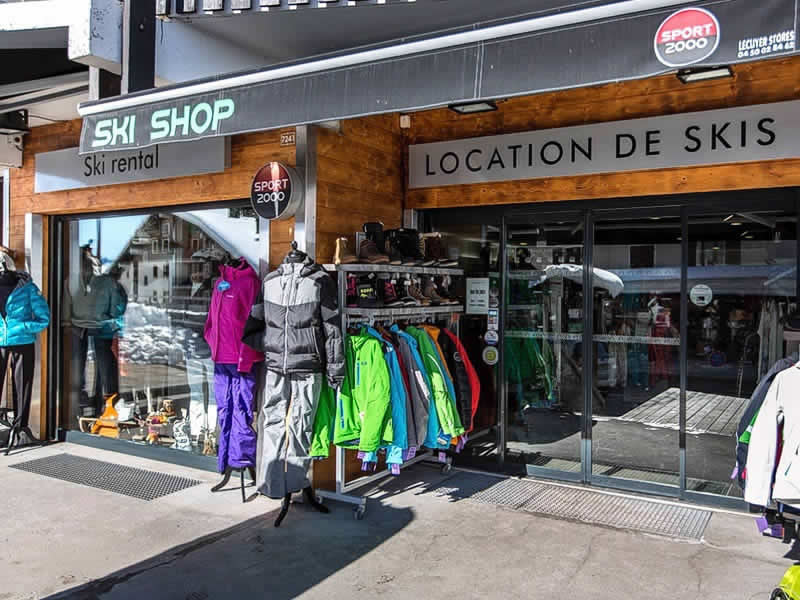 Verleihshop Ski Shop in Immeuble le Montarquis, Le Chinaillon - Le Grand Bornand