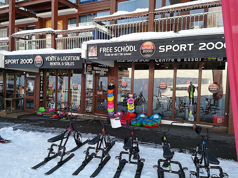 Verleihshop Delay Savoie Sport in Immeuble Les Tournavelles - Les Villards, Les Arcs 1800