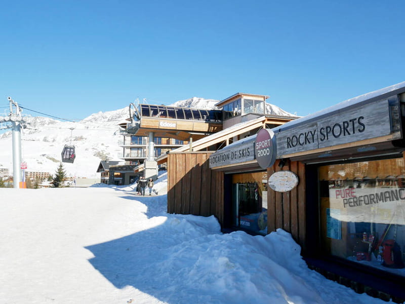 Verleihshop Rocky Sports in L'Eclose - rue du 93ème RAM, Alpe d’Huez