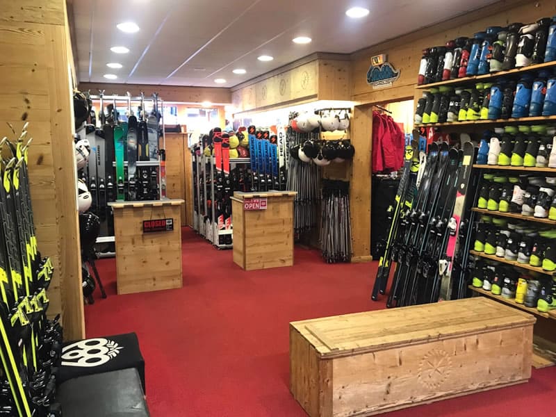 Verleihshop La Skirie in L’Eperon- 70 Avenue de la Muzelle, Les Deux Alpes