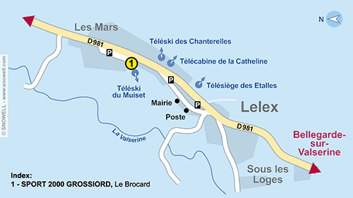 Lageplan Lelex