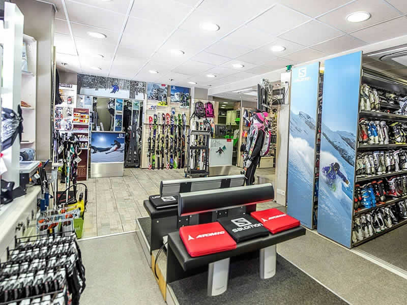 Verleihshop La Sapinière Sport in Le Hameau de la Sapinière - Quartier de reberty - Les montagnettes 3 vallées, Les Menuires