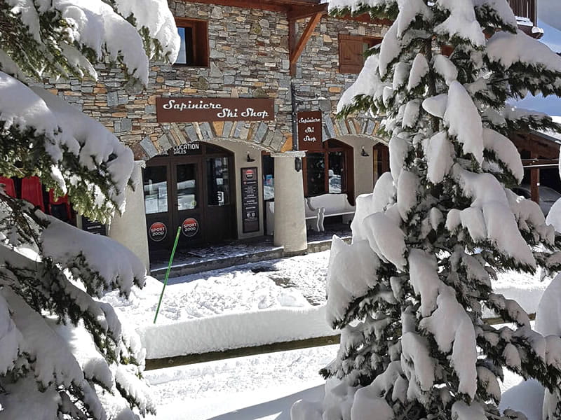 Verleihshop La Sapinière Sport in Le Hameau de la Sapinière - Quartier de reberty - Les montagnettes 3 vallées, Les Menuires