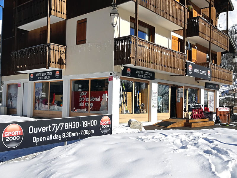 Verleihshop Alpes Glisses in Le laideret - Chalet de Bazel, Tignes les Boisses