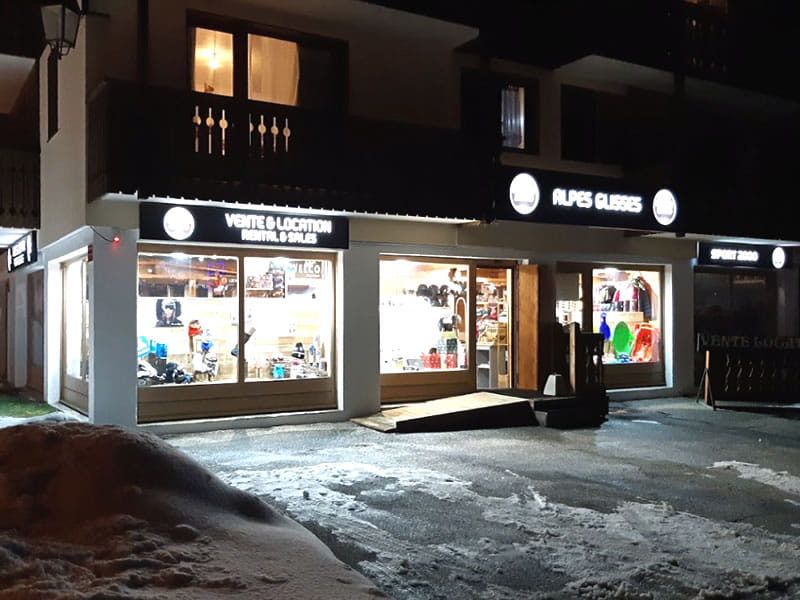 Verleihshop Alpes Glisses in Le laideret - Chalet de Bazel, Tignes les Boisses