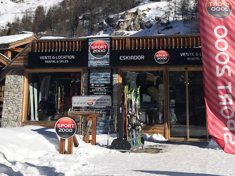 Verleihshop Eskiador in Le Portillo - Avenue Olympique, Val d Isere