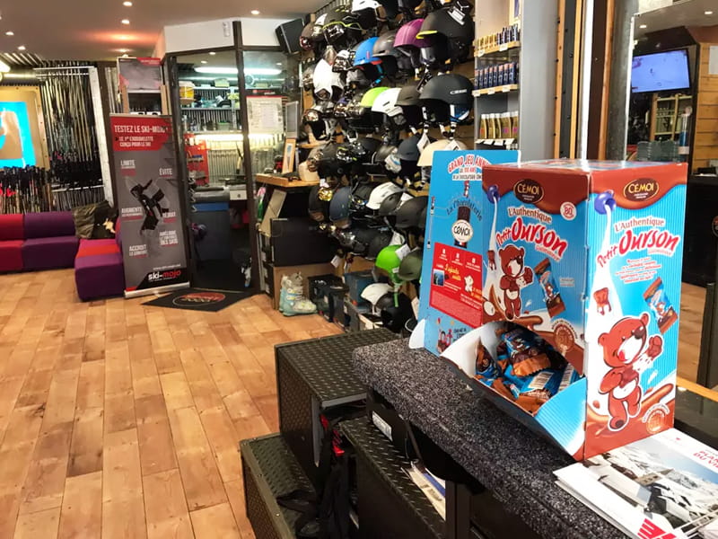 Verleihshop Eskiador in Le Portillo - Avenue Olympique, Val d Isere