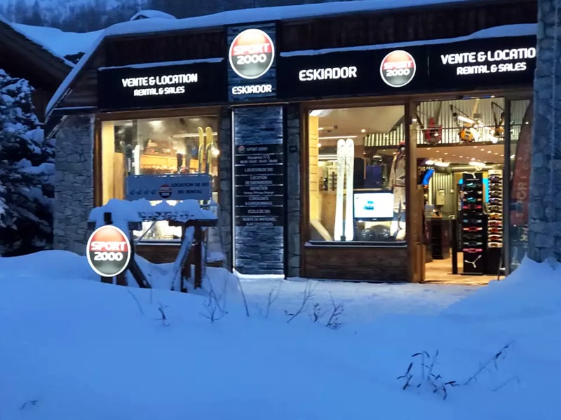 Verleihshop Eskiador in Le Portillo - Avenue Olympique, Val d Isere