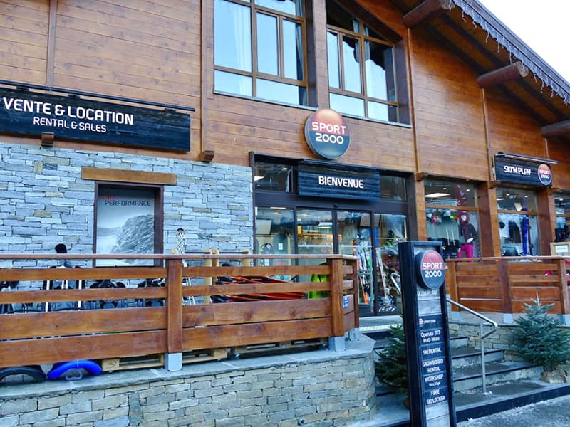 Verleihshop Ski M'Play in Le Village, La Norma