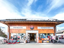 Verleihshop Ravoir’Sports in Saint Francois Longchamp, Les 4 vallées
