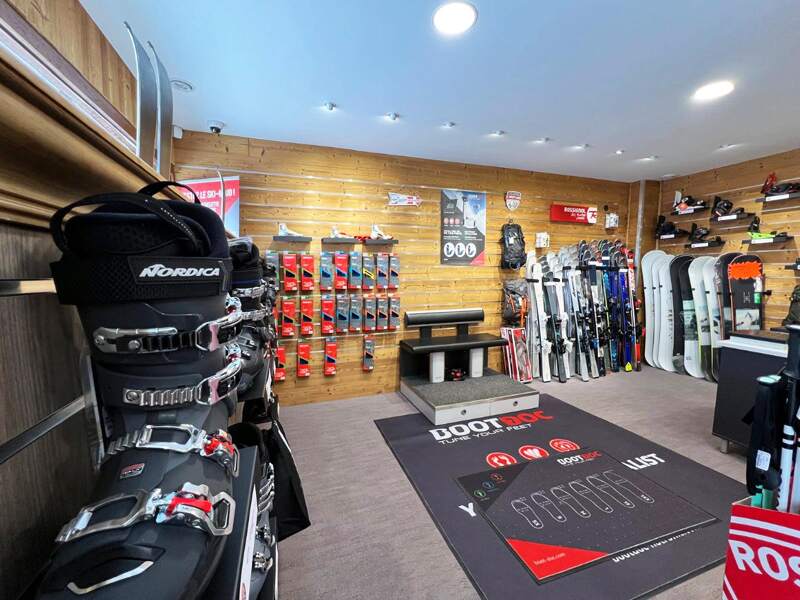 Verleihshop Ekosport-Rent L'Ouillon Sports in Les Gentianes - Le Bourg, Saint Sorlin d Arves